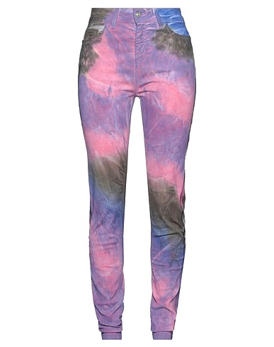 MARC ELLIS Denim trousers Fuchsia 98% Cotton, 2% Elastane