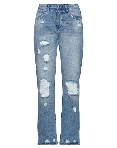 MICHAEL MICHAEL KORS Denim trousers Blue 100% Cotton