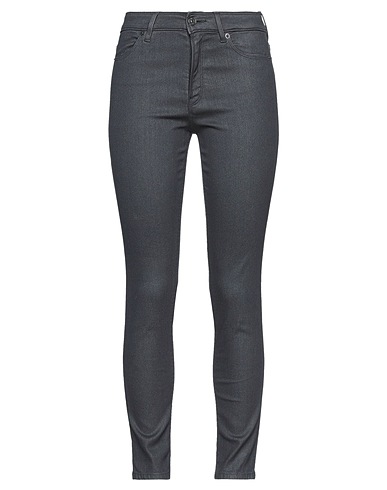DONDUP Denim trousers Charcoal 69% Cotton, 29% Polyamide, 2% Elastane