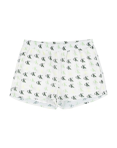 CALVIN KLEIN JEANS Shorts & Bermuda White 100% Polyester