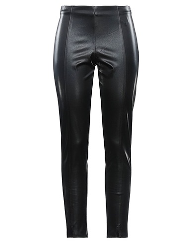 JIJIL Casual trouser Black 100% Polyester, Polyurethane