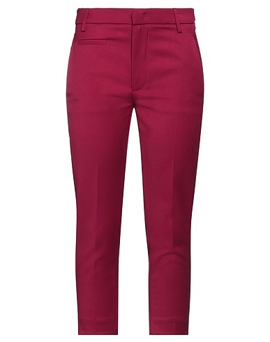 DONDUP Pantalon Pourpre 62% Polyester, 35% Viscose, 3% Élasthanne