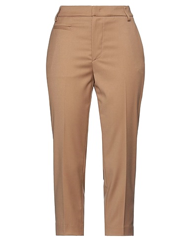 DONDUP Casual pants Camel 62% Polyester, 35% Viscose, 3% Elastane