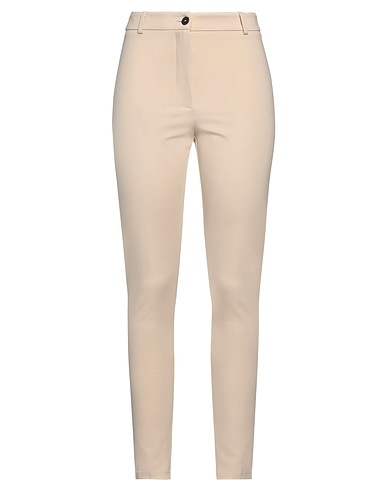 JUCCA Casual pants Beige 69% Viscose, 25% Polyamide, 6% Elastane