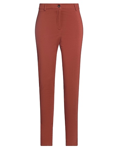 JUCCA Casual trouser Tan 69% Viscose, 25% Polyamide, 6% Elastane