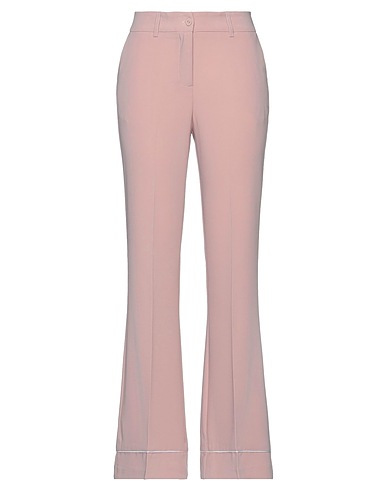 MARC ELLIS Casual trouser Pink 90% Polyester, 10% Elastane