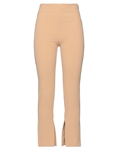 NO SECRETS Casual trouser Camel 95% Polyester, 5% Elastane