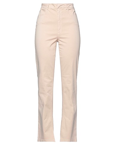 SOALLURE Casual pants Beige 97% Cotton, 3% Elastane