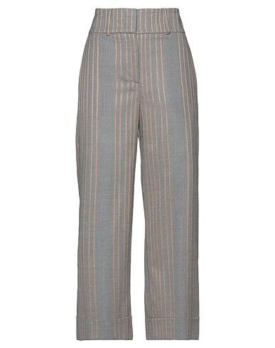 PESERICO Casual trouser Grey 84% Virgin Wool, 14% Silk, 2% Elastane