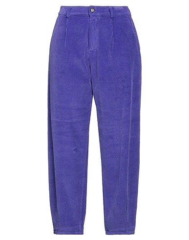 TRUE NYC® Casual trouser Purple 100% Cotton