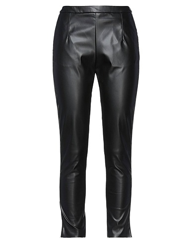 NOSTRASANTISSIMA Casual trouser Black 70% Polyester, 30% Polyurethane