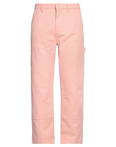 STUSSY Casual trouser Pink 100% Cotton