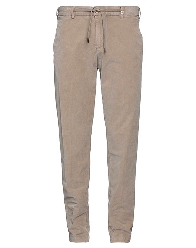 MYTHS Casual pants Khaki 99% Cotton, 1% Elastane
