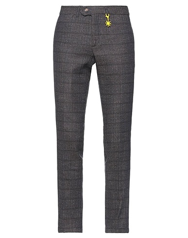 MANUEL RITZ Chinos Braun 34% Polyester, 30% Acryl, 18% Wolle, 13% Baumwolle, 5% Andere Fasern