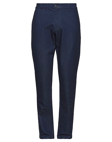 JECKERSON Denim trousers Blue 74% Cotton, 26% Elastomultiester