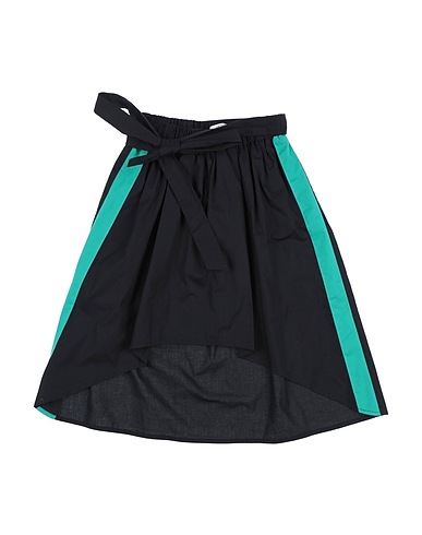 VICOLO Skirt Black 97% Cotton, 3% Elastane