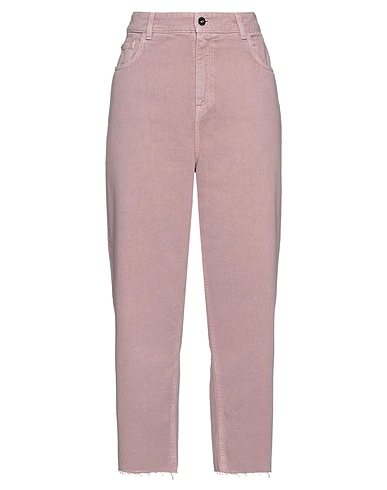 ACTITUDE by TWINSET Pantaloni jeans Rosa antico 100% Cotone