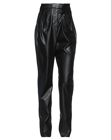 NOSTRASANTISSIMA Casual trouser Black 70% Polyester, 30% Polyurethane