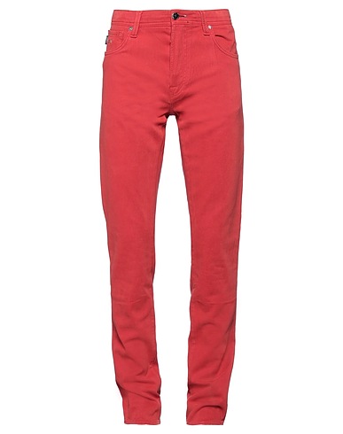 TRAMAROSSA Casual pants Brick 98% Cotton, 2% Elastane