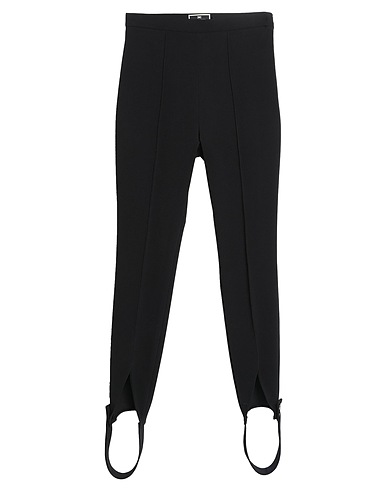 ELISABETTA FRANCHI Casual trouser Black 90% Polyester, 10% Elastane