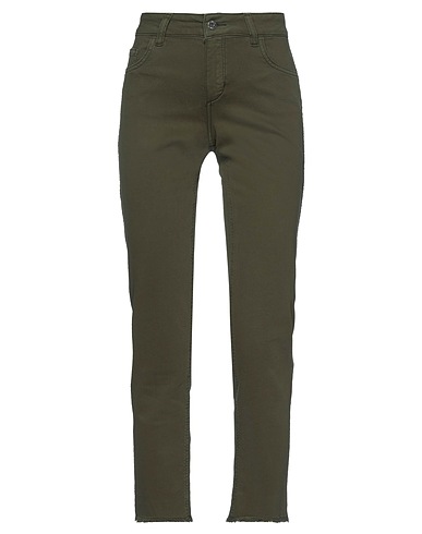 LIU •JO Pantaloni jeans Verde militare 97% Cotone, 3% Elastan