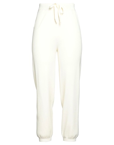 SOALLURE Casual trouser Ivory 72% Viscose, 28% Polyester