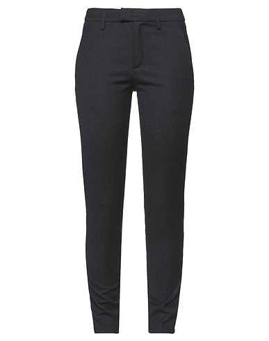 DONDUP Casual pants Charcoal 99% Virgin Wool, 1% Elastane, Cotton, Recycled elastane