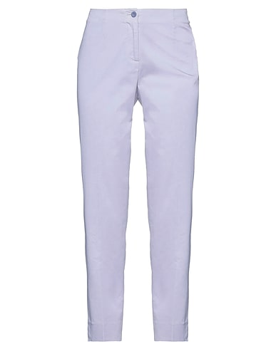 QL2  QUELLEDUE Pantalone Lilla 97% Cotone, 3% Elastan