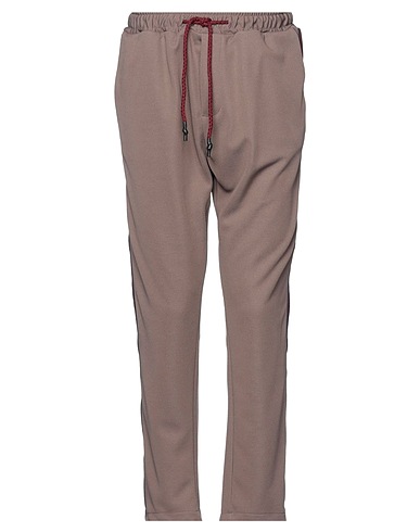 OUT/FIT Casual pants Khaki 70% Cotton, 30% Viscose