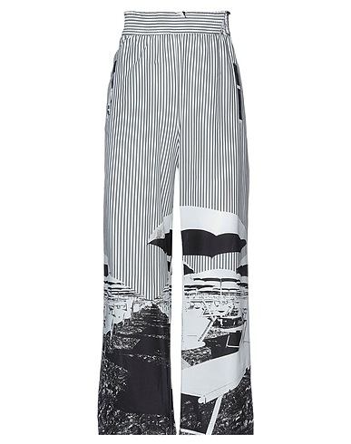 STAR Casual trouser White 97% Cotton, 3% Elastane