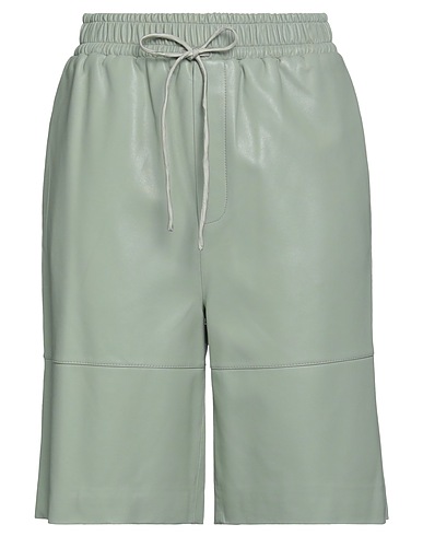 ISABELLE BLANCHE Paris Shorts & Bermuda Sage green 55% Viscose, 45% Polyester