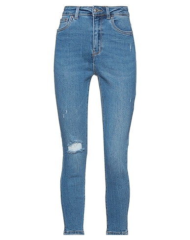 ONLY Denim trousers BLUE DENIM Blue 94% Cotton, 4% Polyester, 2% Elastane