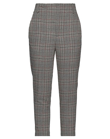 JUCCA Casual trouser Brown 35% Wool, 35% Acrylic, 25% Polyester, 5% Other Fibres