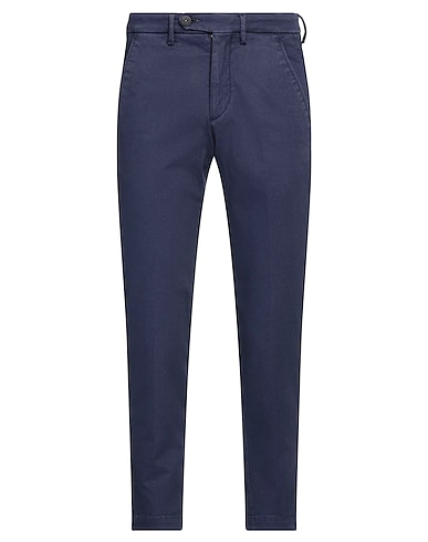 MICHAEL COAL Pantalone Blu navy 97% Cotone, 3% Elastan