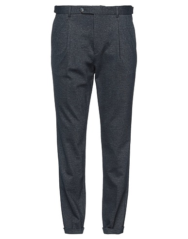 MANUEL RITZ Casual trouser Midnight blue 58% Viscose, 31% Polyamide, 7% Polyester, 4% Elastane