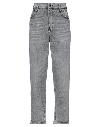 PINKO Denim trousers Charcoal 99% Cotton, 1% Elastane