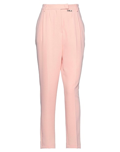 GAëLLE Paris Casual trouser Pink 83% Polyester, 14% Viscose, 3% Elastane