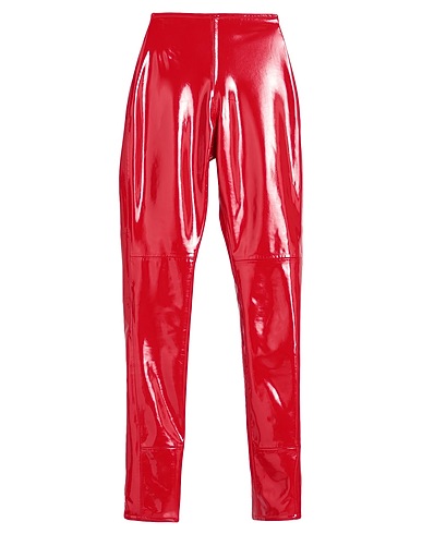 AMEN Pantalone Rosso 58% Poliestere, 35% Viscosa, 5% Altre Fibre, 2% Elastan