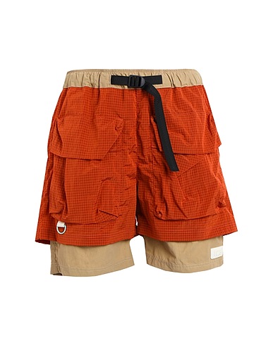 LC23 Shorts & Bermuda DOUBLE NYLON SHORTS
 Rust 100% Polyester