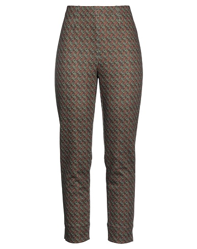 SEDUCTIVE Casual παντελόνι Στρατιωτικό πράσινο 95% Πολυεστέρας, 5% Ελαστάνη