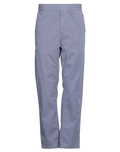 CARHARTT Casual trouser Light blue 100% Organic cotton