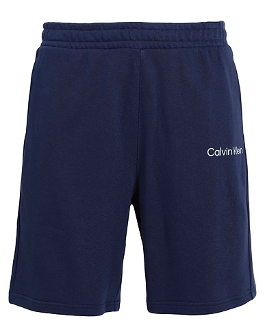 CALVIN KLEIN PERFORMANCE Pantalone felpa Blu notte 87% Cotone, 13% Poliestere