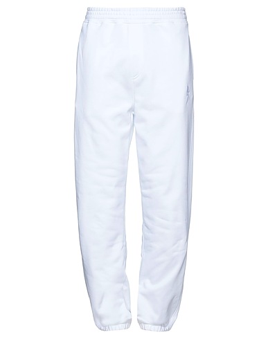 NEIL BARRETT Casual trouser White 100% Cotton