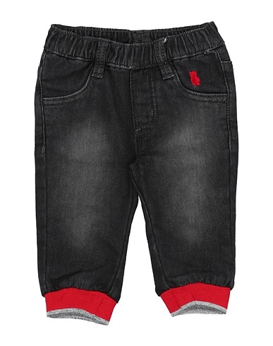 MINIBANDA by SARABANDA Pantaloni jeans Nero 83% Cotone, 15% Poliestere, 2% Elastan