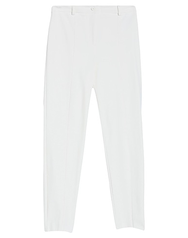 NENETTE Casual trouser Ivory 74% Polyamide, 26% Elastane
