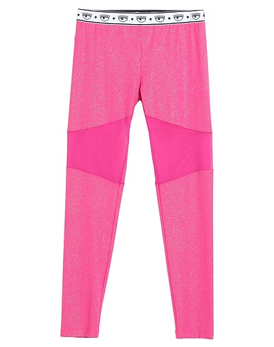 CHIARA FERRAGNI Leggings Fuchsia 87% Acrylic, 13% Elastane, Polyamide