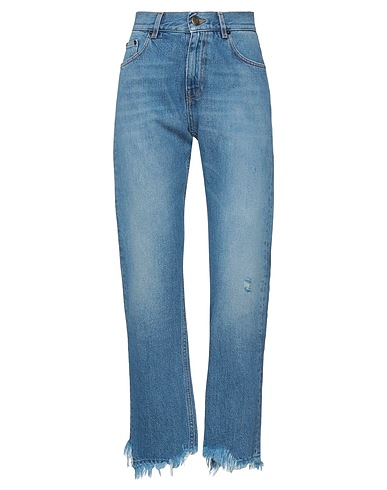 ANIYE BY Denim trousers Blue 100% Cotton