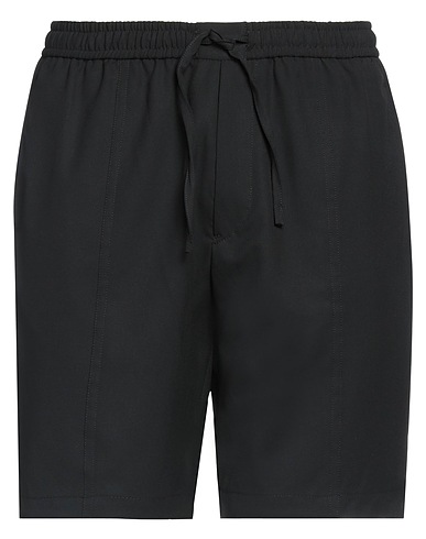 EMPORIO ARMANI Shorts & Bermuda Black 67% Polyester, 29% Viscose, 4% Elastane
