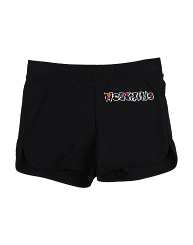 MOSCHINO TEEN Shorts & Bermuda Black 95% Cotton, 5% Elastane, Viscose