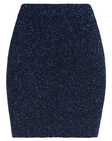 ANIYE BY Minigonna Blu navy 67% Poliammide, 33% Fibra di metallo